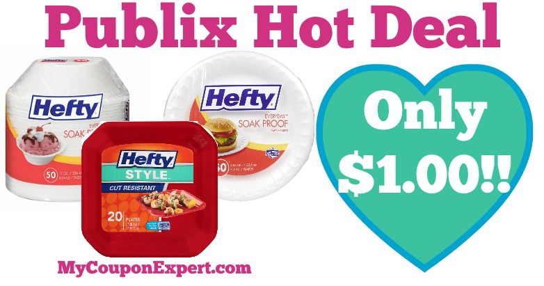 Hot Deal Alert! Hefty Products Only $1.00 at Publix from 3/30 – 4/5