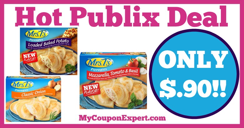 Hot Deal Alert! Mrs. T’s Pierogies Only $.90 at Publix from 3/9 – 3/15
