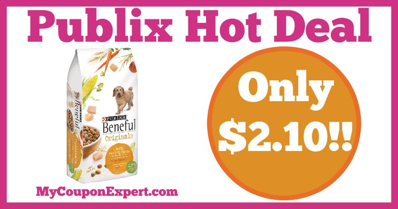 Hot Deal Alert! Purina Beneful Dog Food Only $2.10 at Publix from 3/23 – 3/26