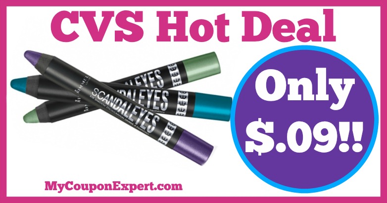 Hot Deal Alert!! Rimmel ScandalEyes Shadow Stick Only $.09 at CVS from 3/12 – 3/18