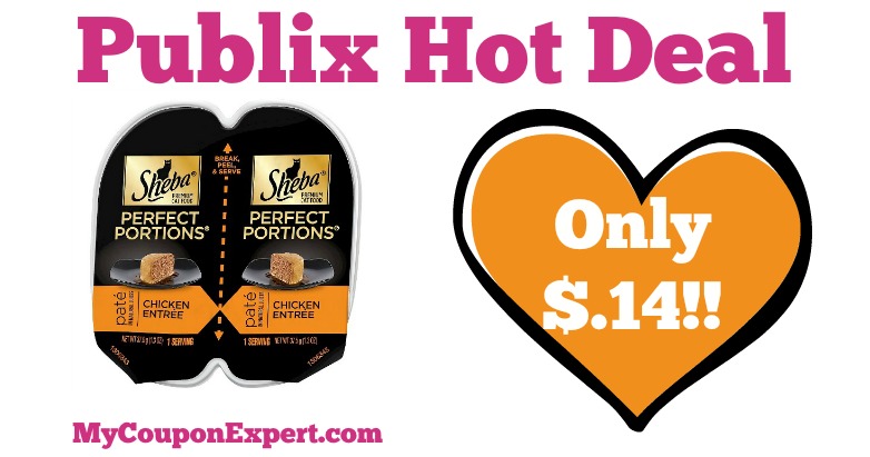 Hot Deal Alert! Sheba Perfect Portions Only $.14 at Publix from 3/25 – 4/4