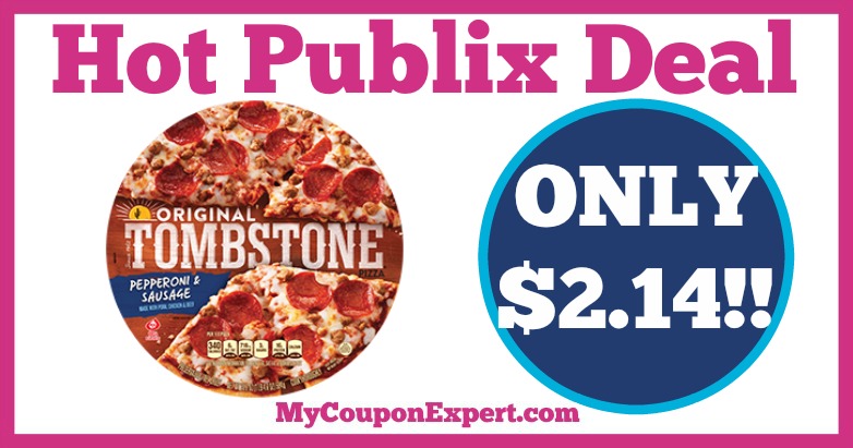 Hot Deal Alert! Tombstone Pizza Only $2.14 at Publix from 3/9 – 3/15