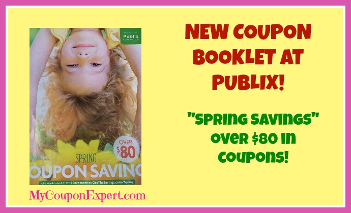 NEW Publix Coupon Booklet!  Spring Savings!  Printable too!