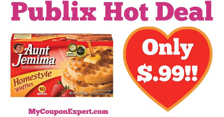Hot Deal Alert! Aunt Jemima Products Only $.99 at Publix from 4/6 – 4/8