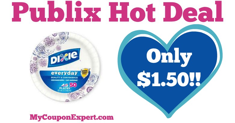 OHHHH YEAH!! Dixie Plates Only $1.50 at Publix from 4/20 – 4/26