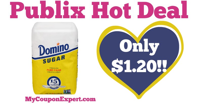 WHOOP YEAH!! Domino Sugar Only $1.20 at Publix from 4/6 – 4/15