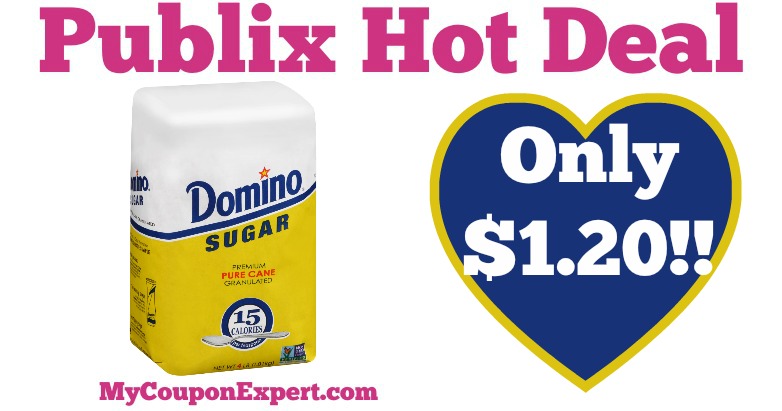 Hot Deal Alert! Domino Premium Pure Cane Sugar Only $1.20 at Publix from 4/6 – 4/15