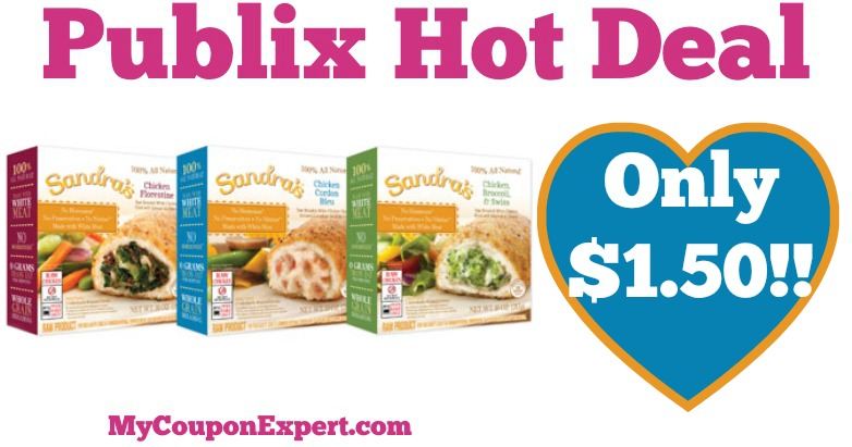 OH EM GEE!! Sandra’s Stuffed Chicken Breast Only $1.50 at Publix from 4/27 – 5/3