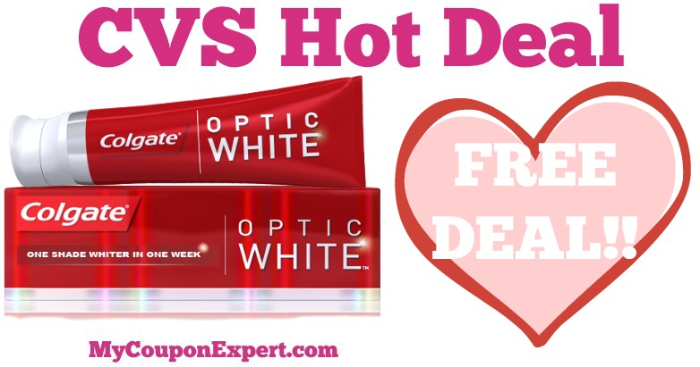 WHOOP YEAH!! FREE Colgate Toothpaste at CVS from 5/14 – 5/20