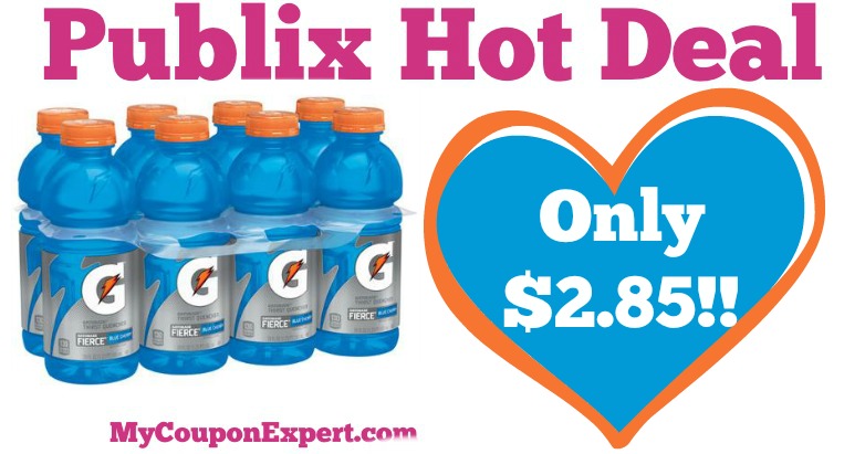 OHH YEAH!! Gatorade Thirst Quencher Only $2.85 at Publix from 5/18 – 5/24