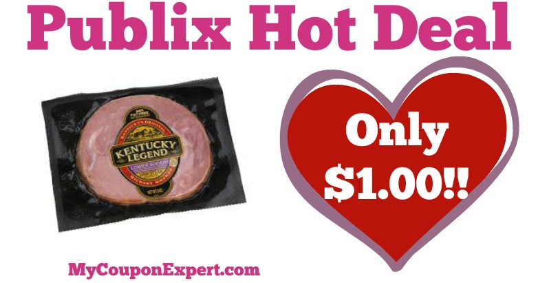 WOOT!! Kentucky Legend Boneless Ham Steak Only $1.00 at Publix from 6/1 – 6/7