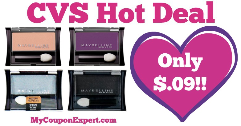 WOOT!! Maybelline Products Only $.09 at CVS from 5/14 – 5/20