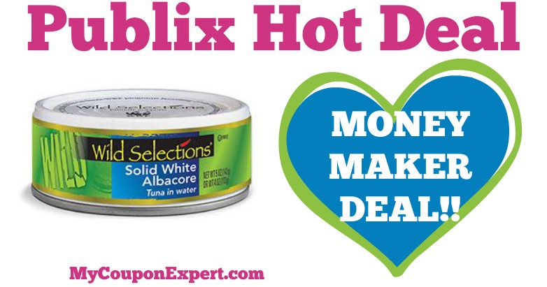 OH YES!! MONEY MAKER on Wild Selections Albacore White Tuna at Publix – Live NOW!!