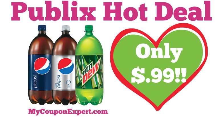 OHH YEAH!! Pepsi Product 2 Liters Only $.99 at Publix from 5/4 – 5/10!!
