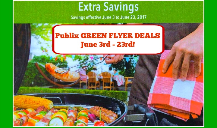 Publix GREEN Advantage Flyer June 3rd – 23rd!!