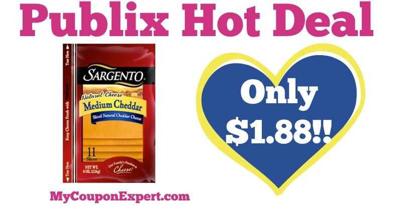 OHH YEAH!! Sargento Cheese Slices Only $1.88 at Publix from 5/25 – 5/31