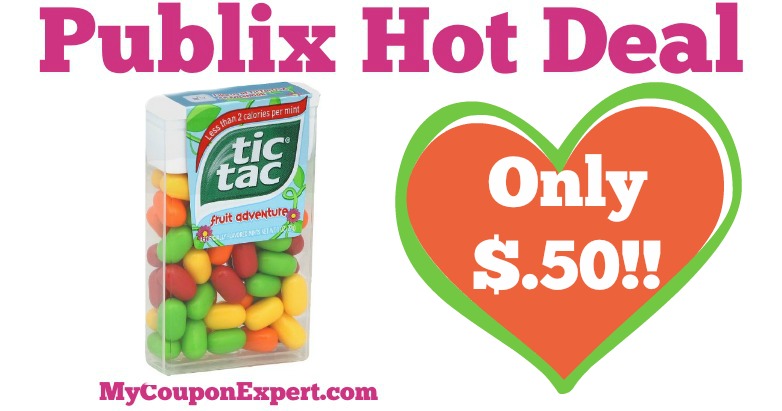 OHH YEAH!! Tic Tacs Only $.50 at Publix from 5/13 – 6/2
