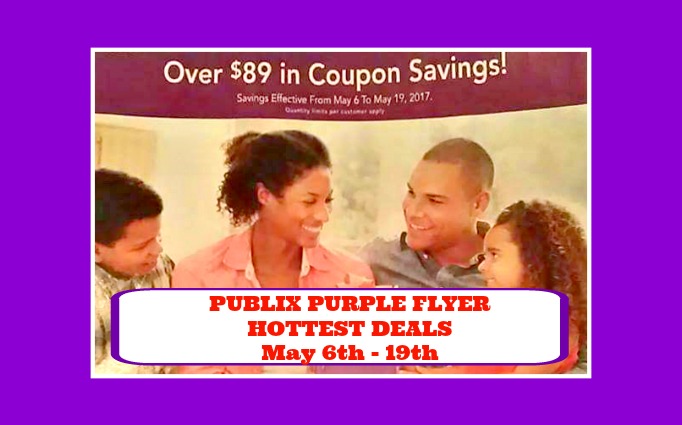 Publix Purple Flyer HOT DEALS May 6th – 19th!