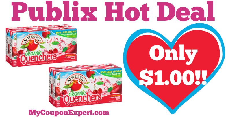 OH YEAH! Apple & Eve Products Only $1.00 at Publix from 6/8 – 6/14