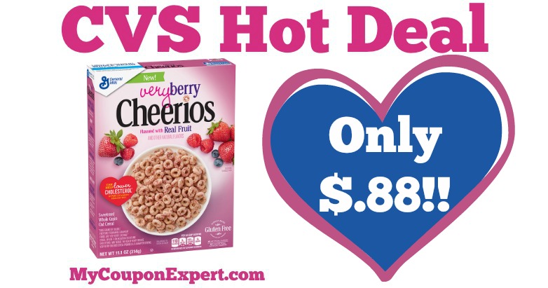 OH YEAH!! Cheerios Only $.88 at CVS from 6/18 – 6/24