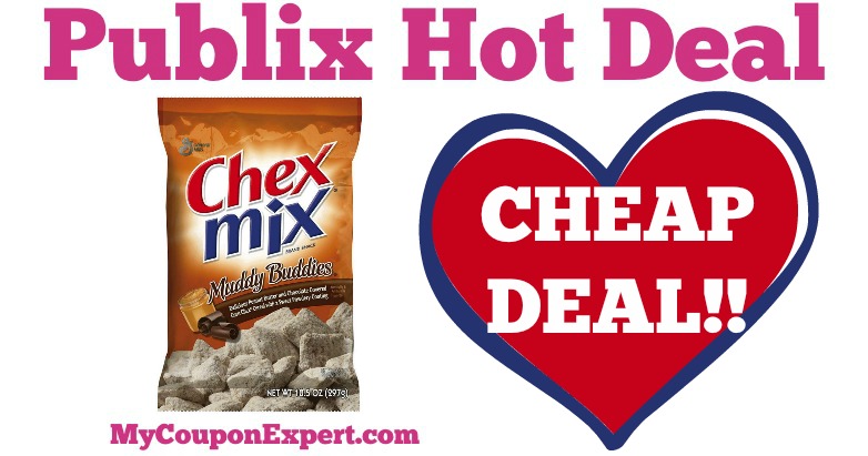 OH YEAH!! CHEAP DEAL Chex Mix at Publix from 6/29 – 7/5