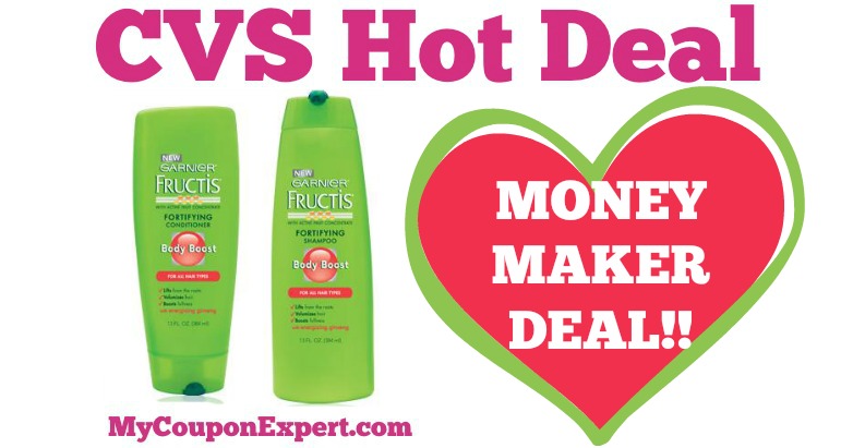 OH EM GEE! Money Maker Deal on Garnier Fructis Products at CVS from 6/18 – 6/24