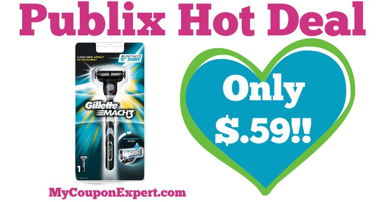 HIP HIP HOORAY! Gillette Razors Only $.59 at Publix from 6/15 – 6/21