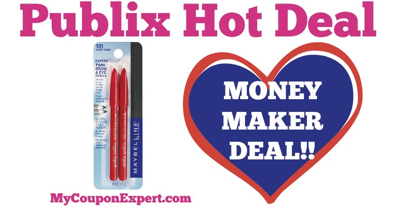 WHOOP!! OVERAGE Deal on Maybelline Products at Publix from 6/17 – 6/30