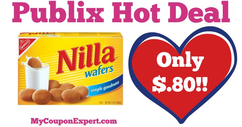 OH YEAH! Nabisco Nilla Wafers Only $.80 at Publix from 6/15 – 6/21