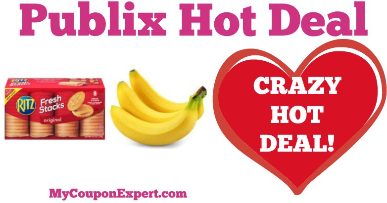 OH YEAH! AWESOME Deal on Bananas & Ritz Crackers at Publix from 6/15 – 6/21