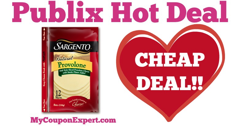 WHOOP!! SUPER CHEAP DEAL on Sargento Cheese at Publix from 6/29 – 7/5