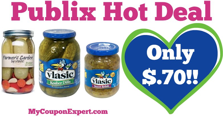WHOOP YEAH!! Vlasic Products Only $.70 at Publix from 6/15 – 6/21