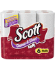 on SIX (6) or more rolls of SCOTT Towels , $1.00