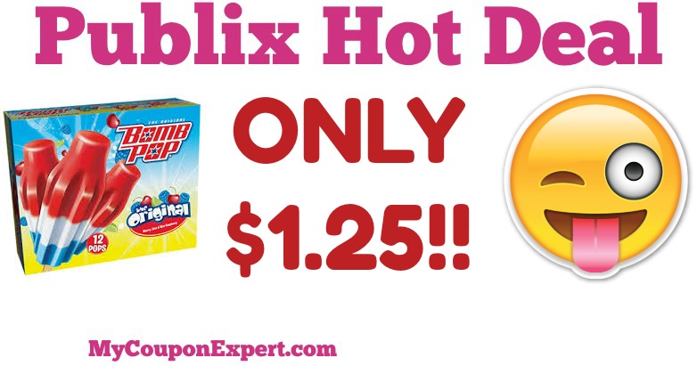 OH YEAH! Bomb Pops Only $1.25 at Publix from 7/22 – 7/31
