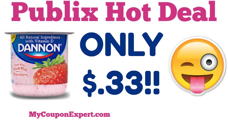 OH YEAH!! Dannon Yogurt Only $.33 at Publix from 7/22 – 8/4