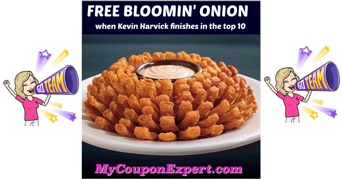 FREE Bloomin’ Onion at Outback!!  Check this out!