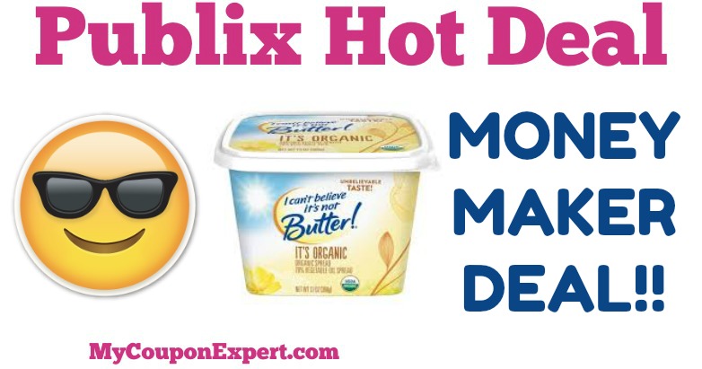 WOOT!! MONEY MAKER DEAL on I Can’t Believe It’s Not Butter at Publix Starting 7/22