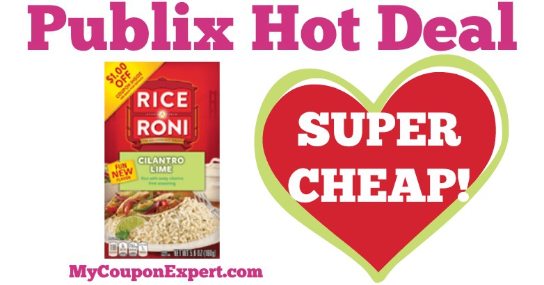 WOOT!! SUPER CHEAP DEAL Rice-A-Roni Products at Publix from 7/13 – 7/19