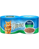on any ONE (1) single can or 4-pack of 9Lives wet cat food , $0.25