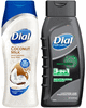 off any 2 (TWO) Dial or Dial for Men Body Wash , $3.00