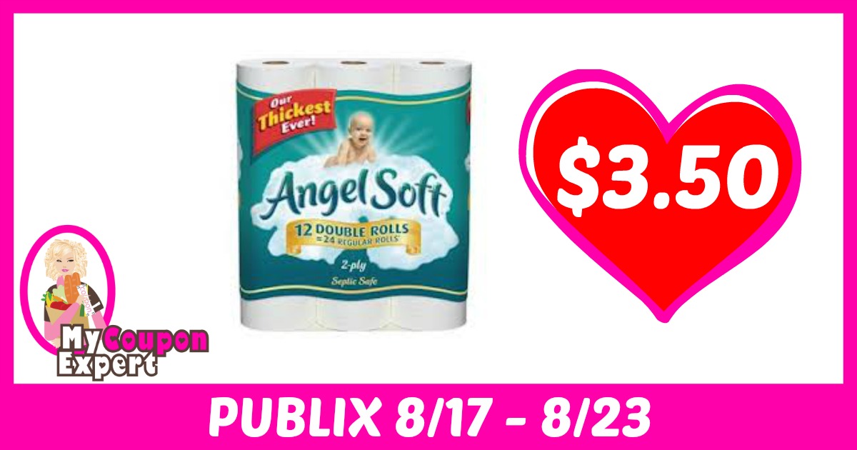 Angel Soft Bathroom Tissue Only $3.50 Per Pack After Sales and Coupons