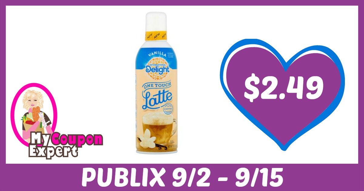 International Delight One Touch Latte Only $2.49 each after sale and coupons