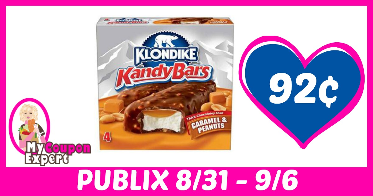 Klondike Ice Cream Treats Only 92¢ each after sale and coupons