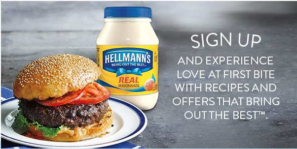 Sign-up for exclusive access to offers and promotions from HELLMANNS!
