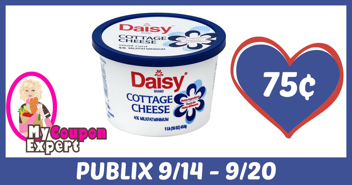 Daisy Sour Cream or Cottage Cheese Only 75¢ after sale and coupons