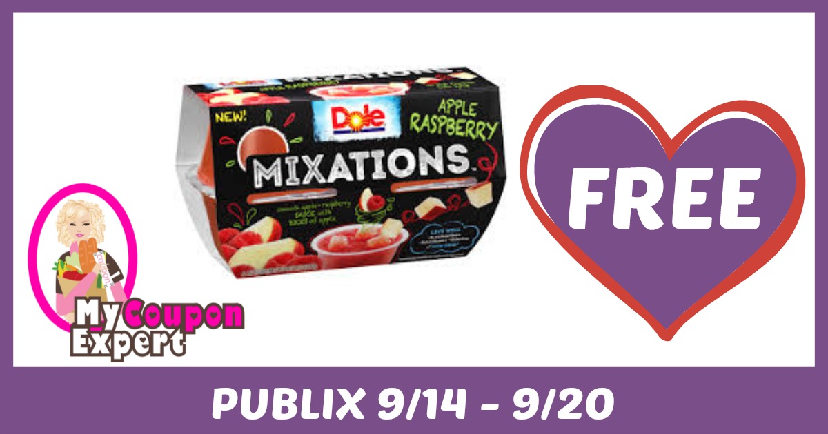 FREE Dole Mixations after sale and coupons