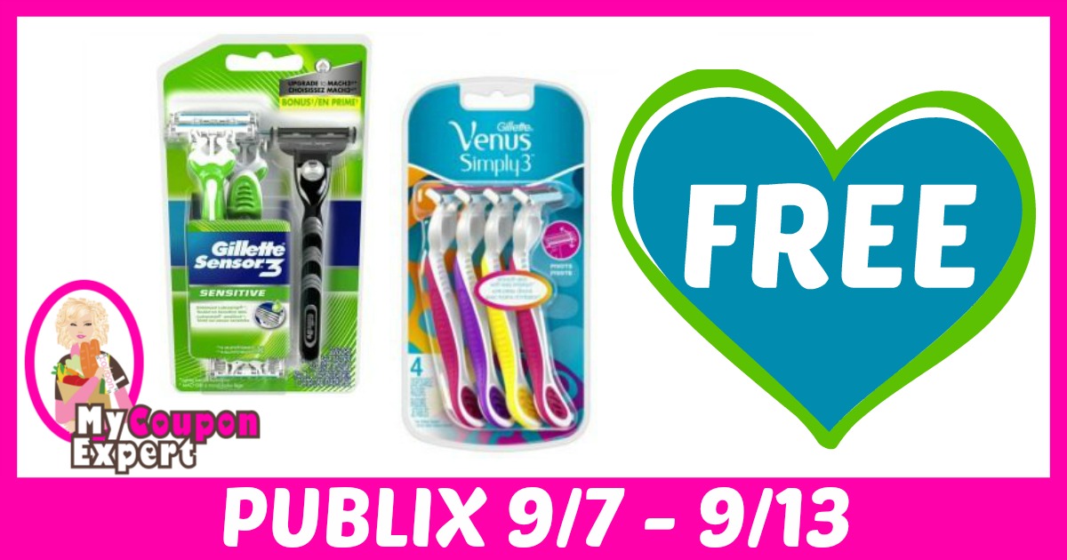 FREE Gillette Razors after sale and coupons