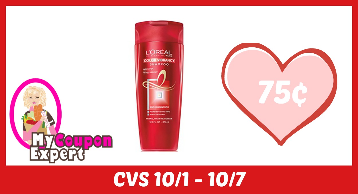 L’Oreal Advanced Hair Care Only 75¢ each after sale and coupons