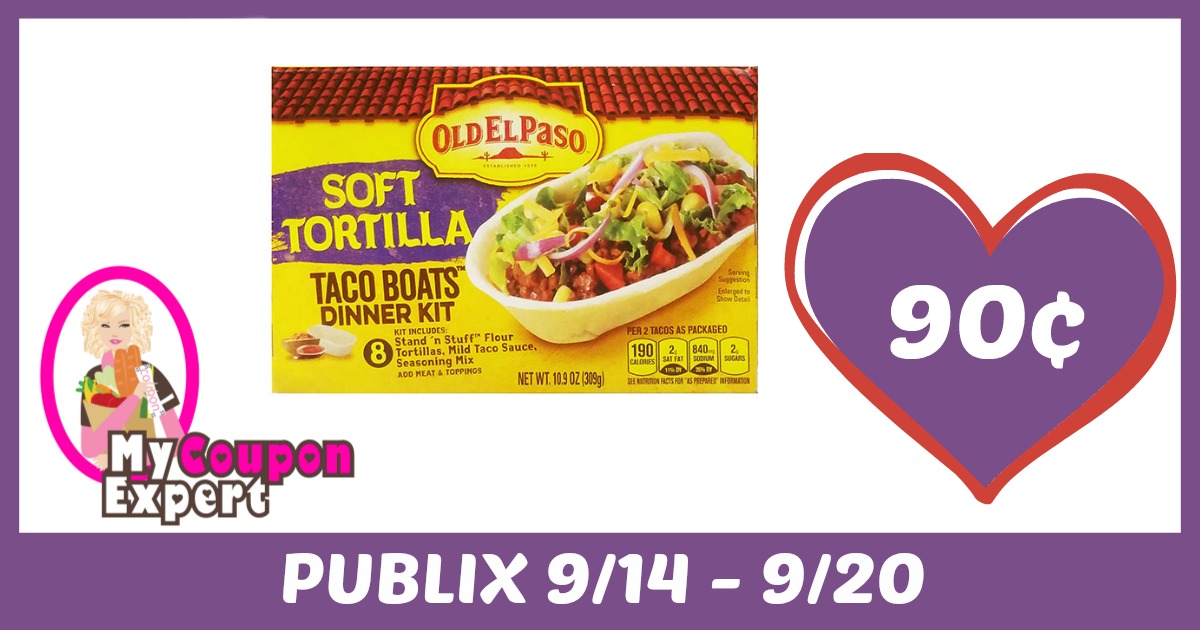 Old El Paso Dinner Kit Only 90¢ each after sale and coupons