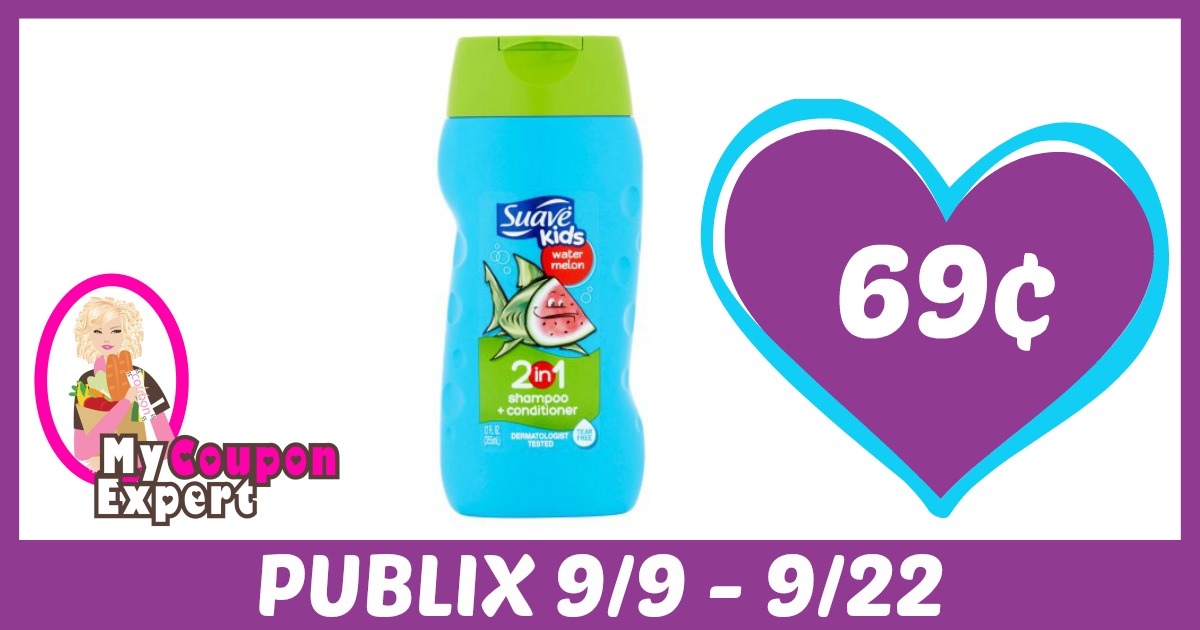 Suave Kids Products Only 69¢ after sale and coupons